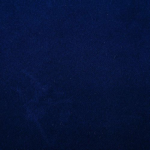 Ткань портьерная негорючая бархат 09-02-13722 темно-синий однотонный