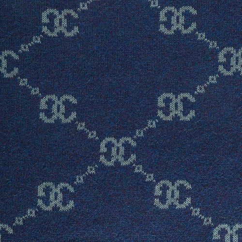 Трикотаж 2-х сторонний вязаный 056-05818 мятно-синий