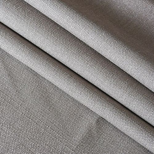 Ткань портьерная лен h-300 см 05-02-11508 бежево-серый однотонный