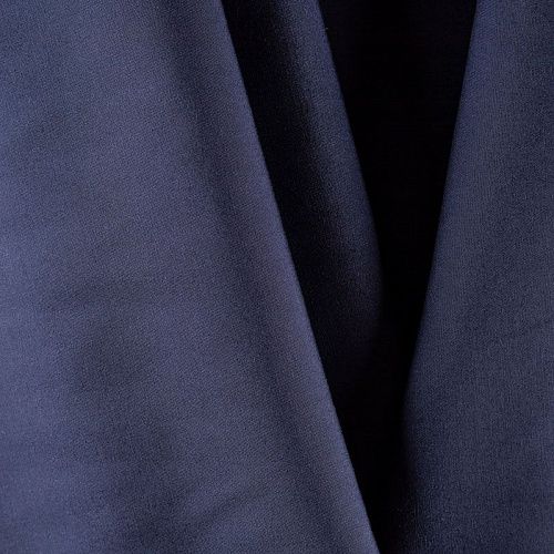 Ткань сорочечная Оптима К10-012 темно-синий однотонный
