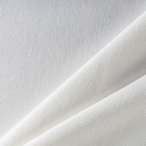 Ткань портьерная бархат 529-02-152 жемчужный однотонный