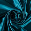 Сатин стрейч 001-07803 сине-зеленый однотонный