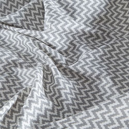 Ткань с водо- и грязеотталкивающей пропиткой 22-02-20708 серый принтованный