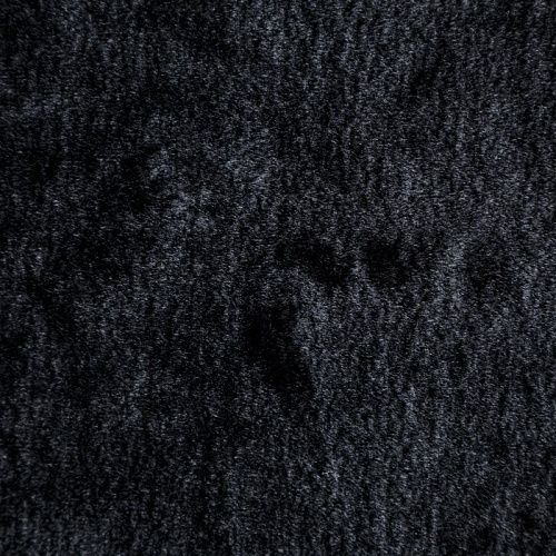 Мех искусственный 037-04424 черный однотонный