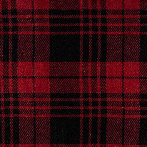 Ткань костюмная К25-940 красный принтованный