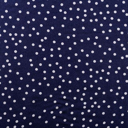 Штапель 069-01472 синий принтованный