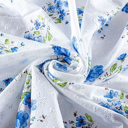 Шитье 067-00911 белый принтованный