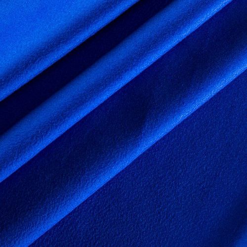 Кашемир К13-127 синий электрик однотонный