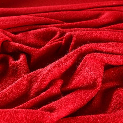 Шерсть-мохер 066-05863 красный однотонный