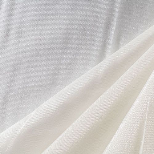 Органза К36-263 молочный однотонный