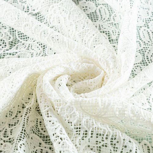 Гипюр-макраме К23-117 молочный