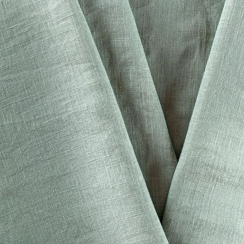 Лен натуральный 035-01390 зеленый мох однотонный