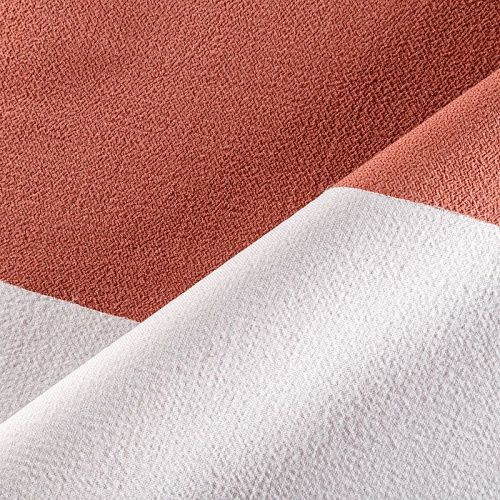 Креп двойной на дублерине 026-06241 медно-терракотовый однотонный