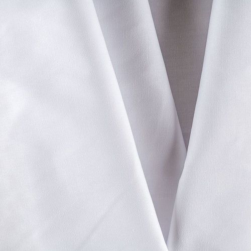 Ткань сорочечная Прима К10-001 белый однотонный
