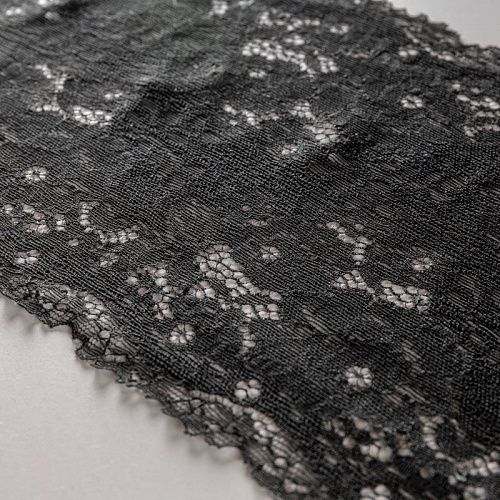 Кружево эластичное 170 мм Ф01-0289 черный