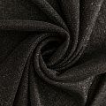 Трикотаж с напылением К33-970 черный однотонный