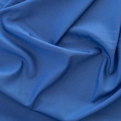 Ткань костюмная К36-136 кобальтовый однотонный