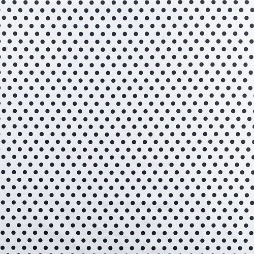 Хлопок 063-01341 белый принтованный