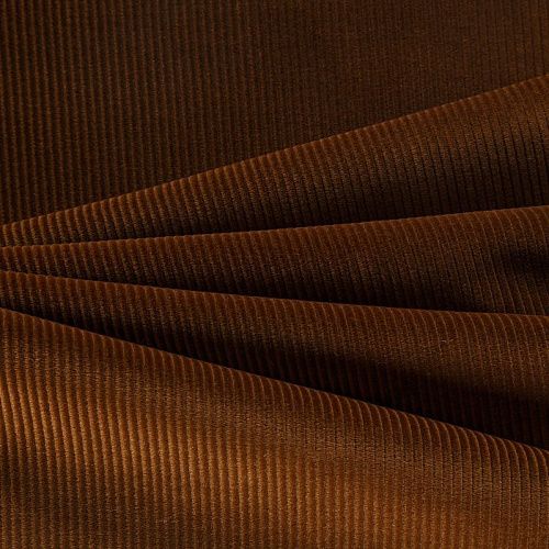 Вельвет 008-05939 корица однотонный