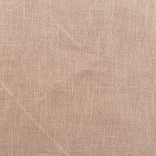 Лен натуральный 035-01579 серо-бежевый однотонный