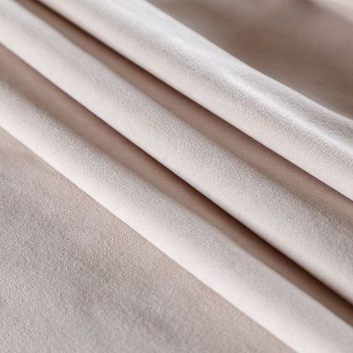 Ткань мебельная микровелюр 22-02-08965 айвори однотонный