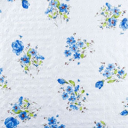 Шитье 067-00911 белый принтованный