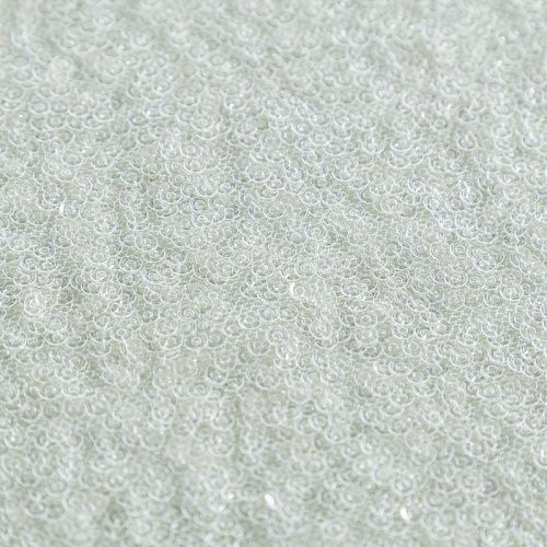 Пайетки на сетке 055-05774 снежная мята однотонный