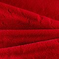 Мех искусственный К30-152 темно-красный однотонный