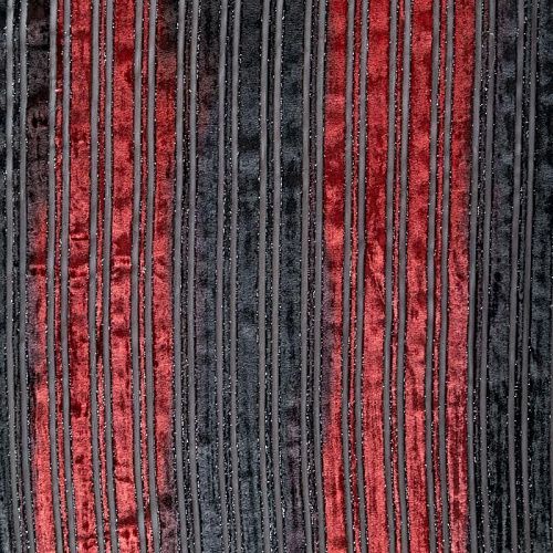 Панбархат 002-04294 черно-красный