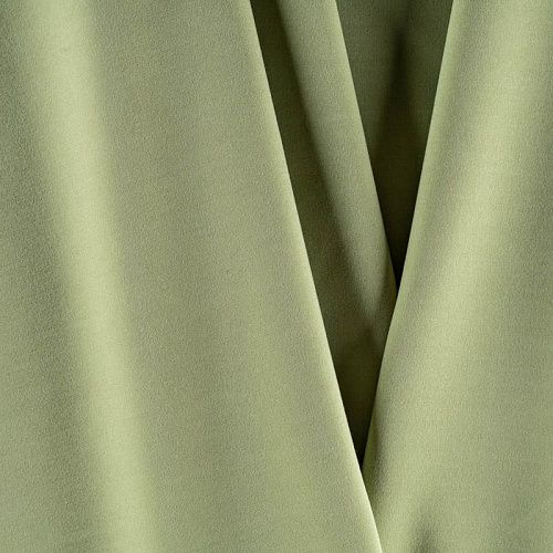 Ткань костюмно-плательная К33-349 оливковый однотонный
