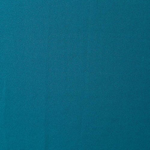 Креп-шифон 027-09821 сине-зеленый однотонный