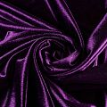 Бархат-лайкра К33-691 фиолетовый однотонный