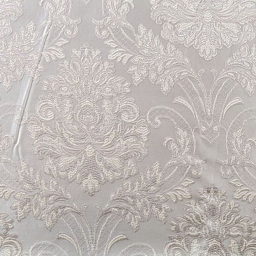 Ткань портьерная жаккард h-295 см 02-02-02303 жемчужно-молочный