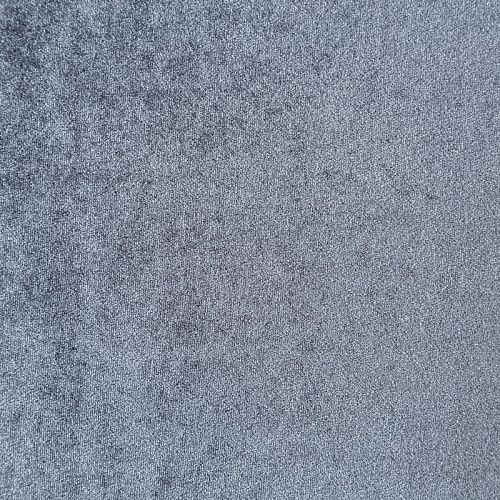 Бархат стрейч 002-09167 серебристо-серый однотонный