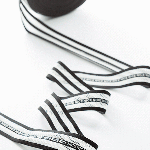 Резинка TBY декоративная 40 мм Nice ET20-074003 белый 