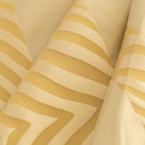 Ткань портьерная шелк h-280 см Т154-02-104 золотисто-бежевый